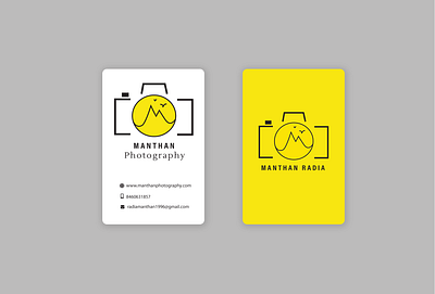 Photographer Card showcase businesscard photographer