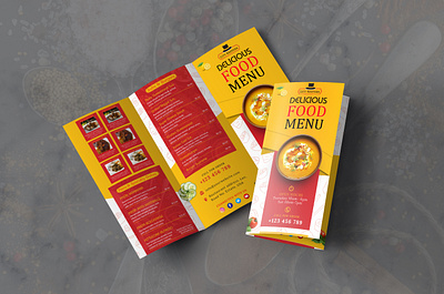 Delicious Food Menu brochure brochure layout brochure mockup brochure template food menu restaurant menu restaurant menu design