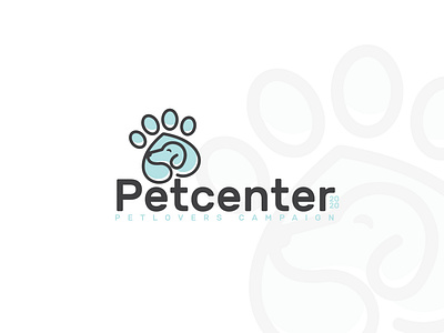 Petcenter 2020 2020 adobe ilustrator art branding campaign dribbble dribbble best shot dribbbleweeklywarmup logo pet petcenter petcenter 2020 petlover weekly warm up