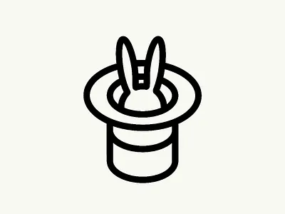 Magic trick graphicdesign icon illustration inktober vectober vector