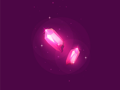 Lucky Crystal crystal ball crystals design dribbble firstshot glow gravity haloween magic magical witch