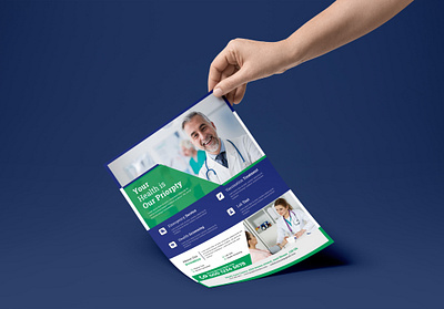 Medical & Healthcare Flyer Template fitness flyer