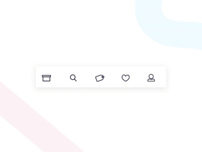 OMB tab bar app icon motiongraphics tab bar