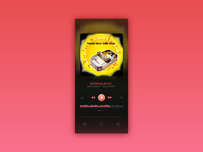 Music App app appdesign dailyui design graphicdesign music ui uidesign uxdesign webdesign