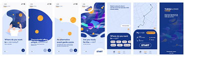Thessaloniki, V Ride App app ux webdesign adobexd