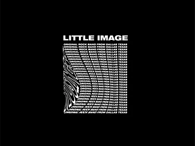 LITTLE IMAGE OG BAND band art band logo band merch branding design design art graphics illustration logo merch design typography vector