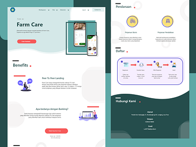 Farm care Web app branding design illustration ui ui. ux uidesign ux web web design webdesign website