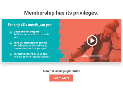 Membership Benefits benefits cta button membership video