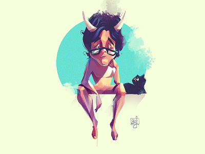 Untitled cat character design concept art digitalart illustration illustrator procreate sketch sketchbook