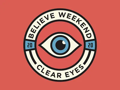 Clear Eyes Student Conference Badge badge church dnow eye hsm optician sans student student ministry youth youth group