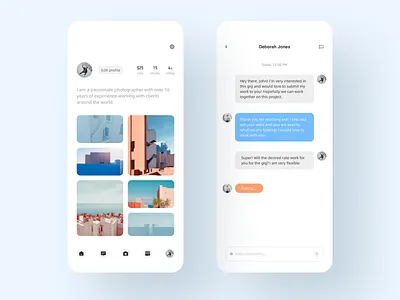 Booking shooting application concept design 03 app application concept design shooting ui