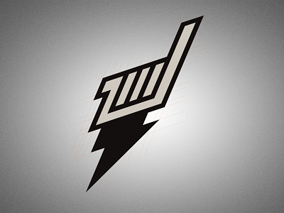 Shaka Strike lightning logodesign shaka vector