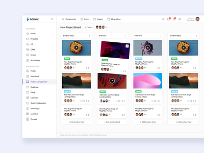 Task/Project Management Dashboard UX admin admin dashboard admin template asana jira product design project project management task task management trello ui user experience userinterface ux