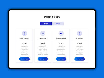 Daily UI 030 adobe xd app design branding daily 100 challenge dailyui design flat icon illustration pricing pricing page pricing table ui ux web ui website website design