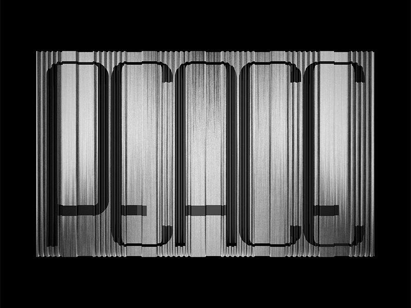 PEACE - "Typography Experiment" art direction black and white concept art condensed font design inspiration extended font good design graphic design motion art motion graphic poster a day typedesign typography typography animation visual art