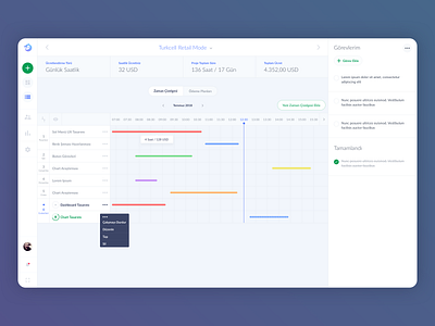 Followl app dashboard ui ux webdesign