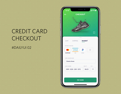 #DailyUI_02_Credit Card Checkout app checkout checkout page conceptual creditcard dailyui overlays payment ui uidesign