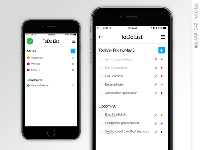 #DailyUI #042 #ToDoList app app design daily 100 challenge daily ui dailyui dailyui042 dailyuichallenge graphic design interface design ui ui ux ui design ux