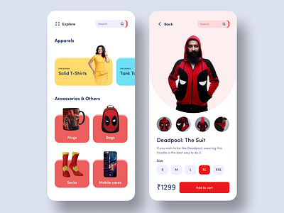 Apparels & Accessories Store accessories apparel apparels bags cart ecommerce ecommerce shop fashion fashion shop hoodies mobile cases mugs product detail socks tank tops tshirt