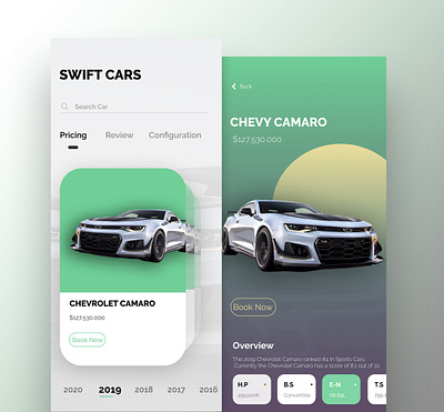 Chevy UI app design figma ui ux web