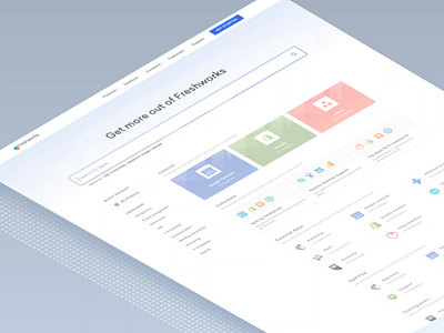 Introducing the all new Freshworks Marketplace animation apps appstore community developer freshworks integration interface list marketplace productivity slack slackapp ui uiux webapp