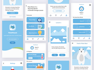 Educational App for Kids branding cartoon clean design editorial education app icon illustration kids kids app logo ux vector