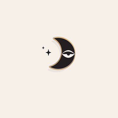 mysticmoon app design icon icon design illustration logo moon shine symbol vector web