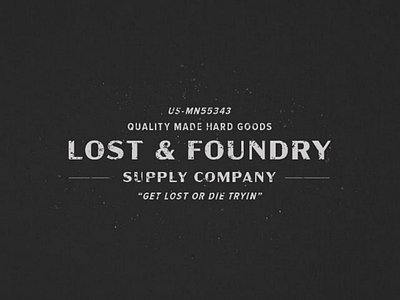 Lost & Foundry Logo badge badgedesign badgehunting brandidentity branding graphicdesign icons lockup logo logoinspirations minneapolis minnesota mn mpls rebrand type typography vectorart vectors