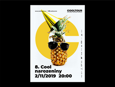 8. Cool narozeniny 2019 2019 trend cooltour design graphicdesign photo poster posterdesign print