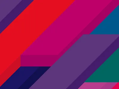 colours and blocks 3d design flat illustration lettering logo love perspective render type typography vector