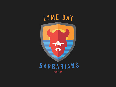 New Rugby Club Logo barbarians branding design design illustrator logo rugby sports design sports logo typogaphy vector