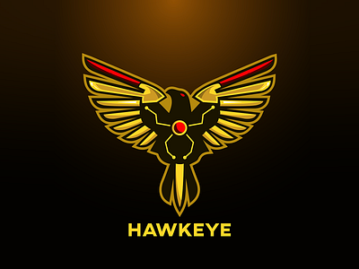 HawkEye hawk hawkeye iecse logo prometheus vector vector illustration
