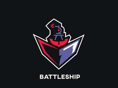 Battleship branding iecse illustration logo vector vector illustration