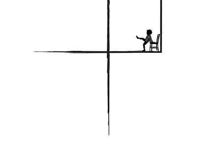 Oblivious canada character doiron flat illustration jeremie doiron moncton