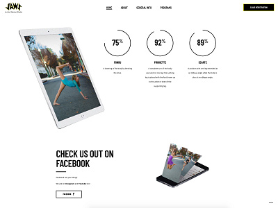 Jaws IPad & IPhone mock up advertising ecommerce design illustration mock ups web design website