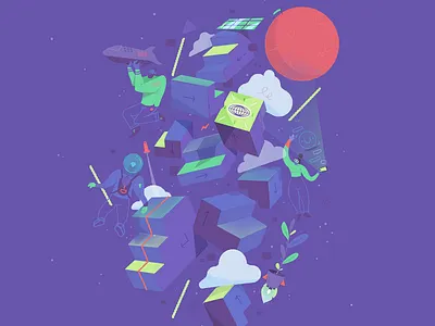 Festival des Nouvelles Explorations art direction graphic design identity illustration print