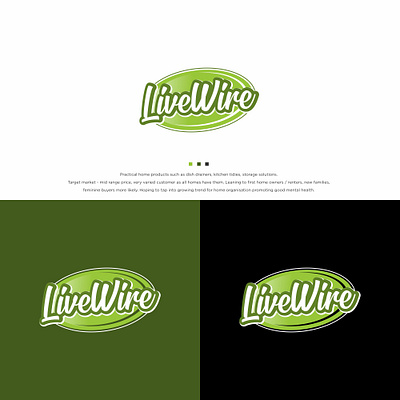 LiveWire branding clean clean design design logo logo design logodesign logos logotype typography