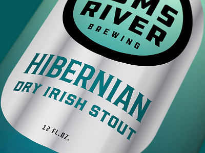 Toms River Brewing Front Label art art direction beer beer art beer branding beer can beer label brand identity branding craft beer craftbeer design logo package design print design type design typography