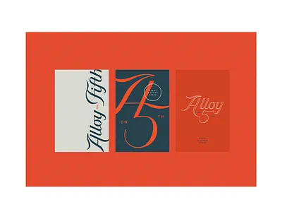 Alloy on 5th Branding branding building event logo lynx number philadelphia real estate typography venue