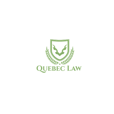 Quebec Law branding law law firm lawyer logo