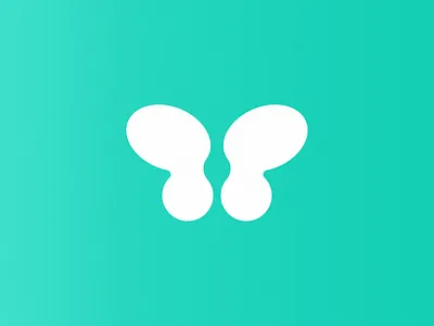 Butterfly branding debut design flat icon illustration illustrator joshuacreatives logo vector