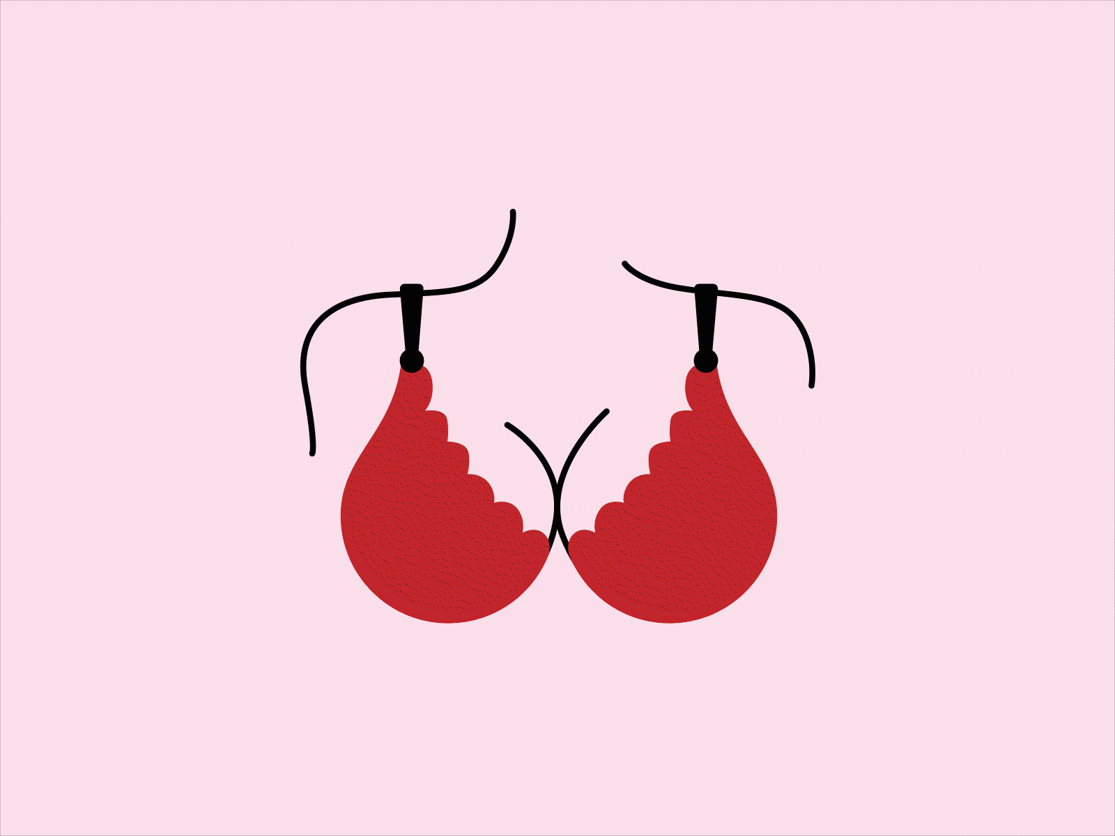 Free after effects animation bra cartoon gif illustration illustrator vector