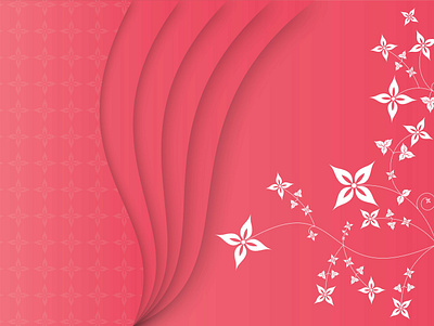 Pink Background design logo vector