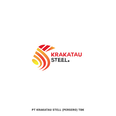 Logo "KRAKATAU STEEL" branding contest design illustration illustrator logo logodesign logogram logotype typography ui vector