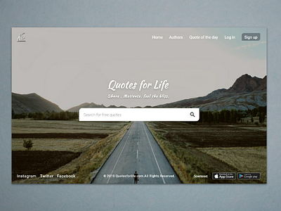 Landing page ui ux designing