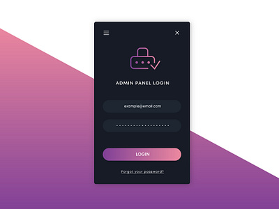 Daily UI 025 - Login app application concept design login login page mobile product design ui ui design ux web web design