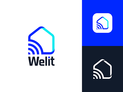 WELiT #home #automation #logo #redesign agency automation brand branding branding agency branding concept branding design electronic electronics home automation illustrator logo logo mark logo redesign modern logo progress redesign revamp ui wifi