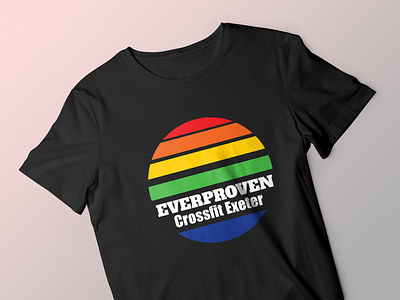 Ever Proven Crossfit Exeter t shirt branding crossfit fitness logo merch by amazon teespring tshirt tshirt design tshirt graphics tshirt mockup typography