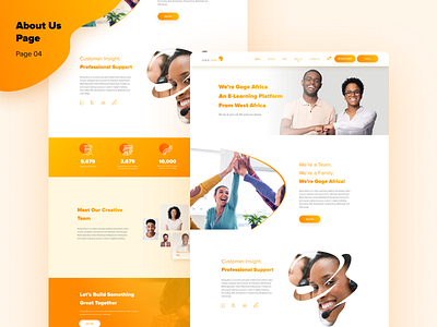 About Us about page about us africa concept design e learning layout products ui ux ui ux design ui ux designer