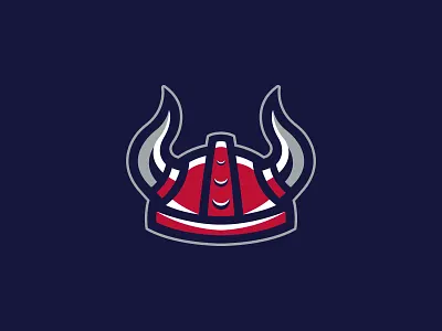 VIKING LOGO MASCOT brand branding design esport gaming helmet identity illustration logo mascot scandinavian sport sports sports branding vector viking vikings warrior weapon wild